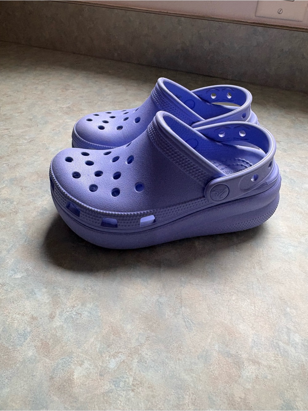 CROCS Kids Lavender Purple Classic Clogs
